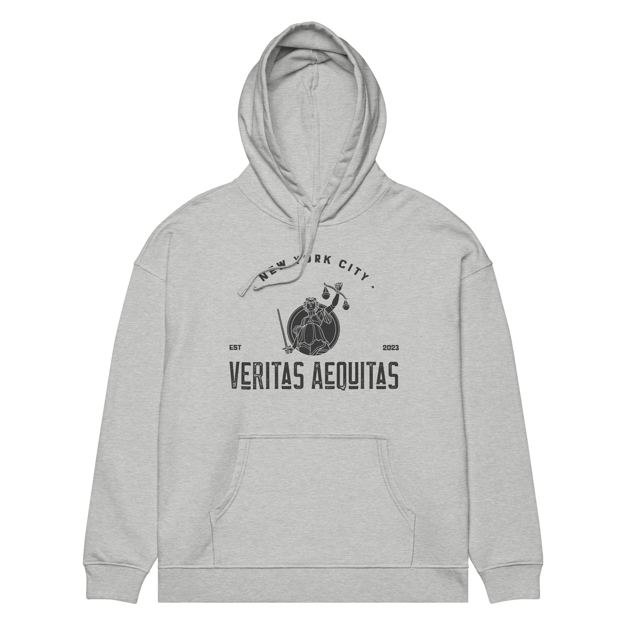 European Size Drop-shoulder Sleeve Casual Sports Hoodie Sweater